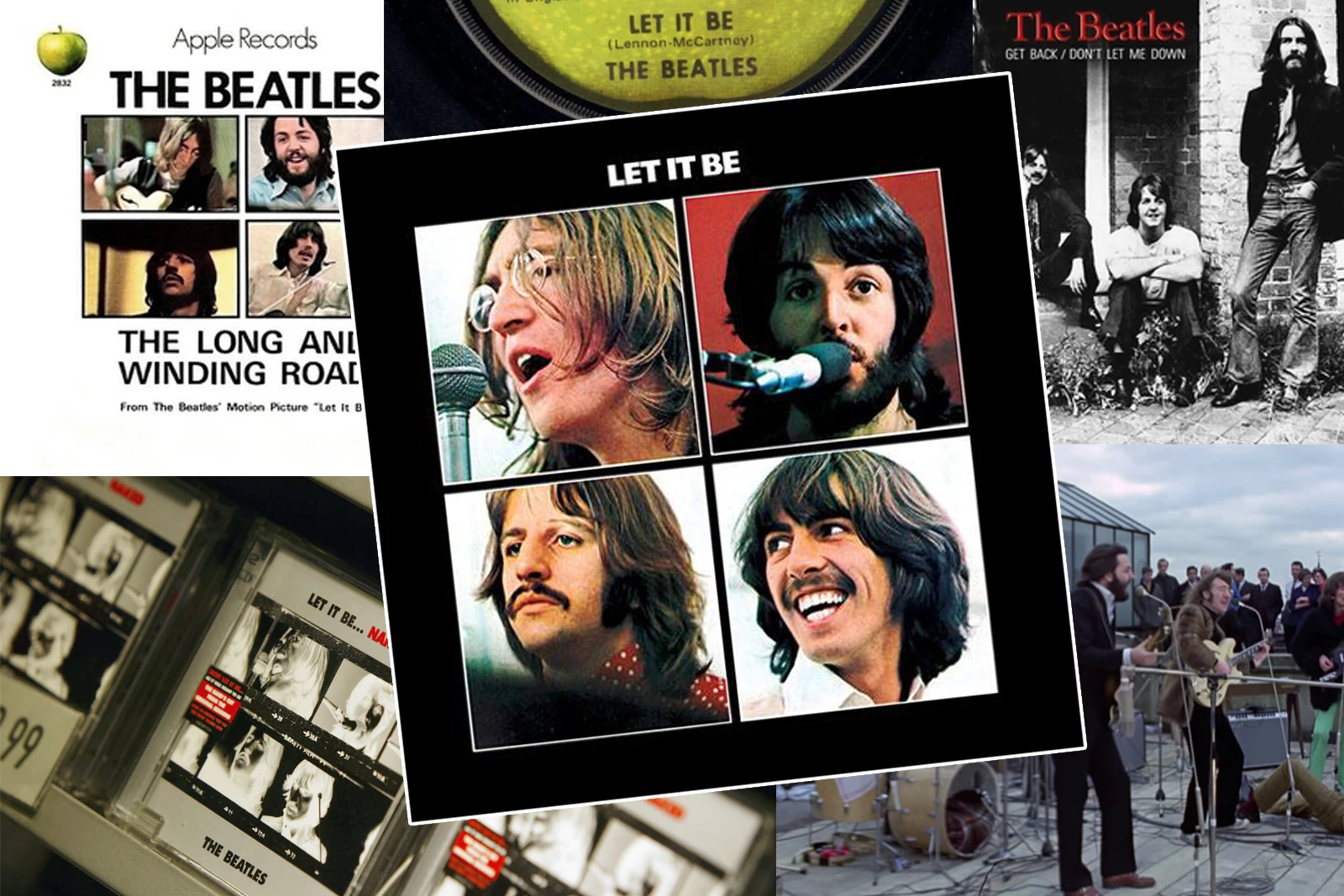 The Beatles Let it Be Photo Print 14 x 11" 