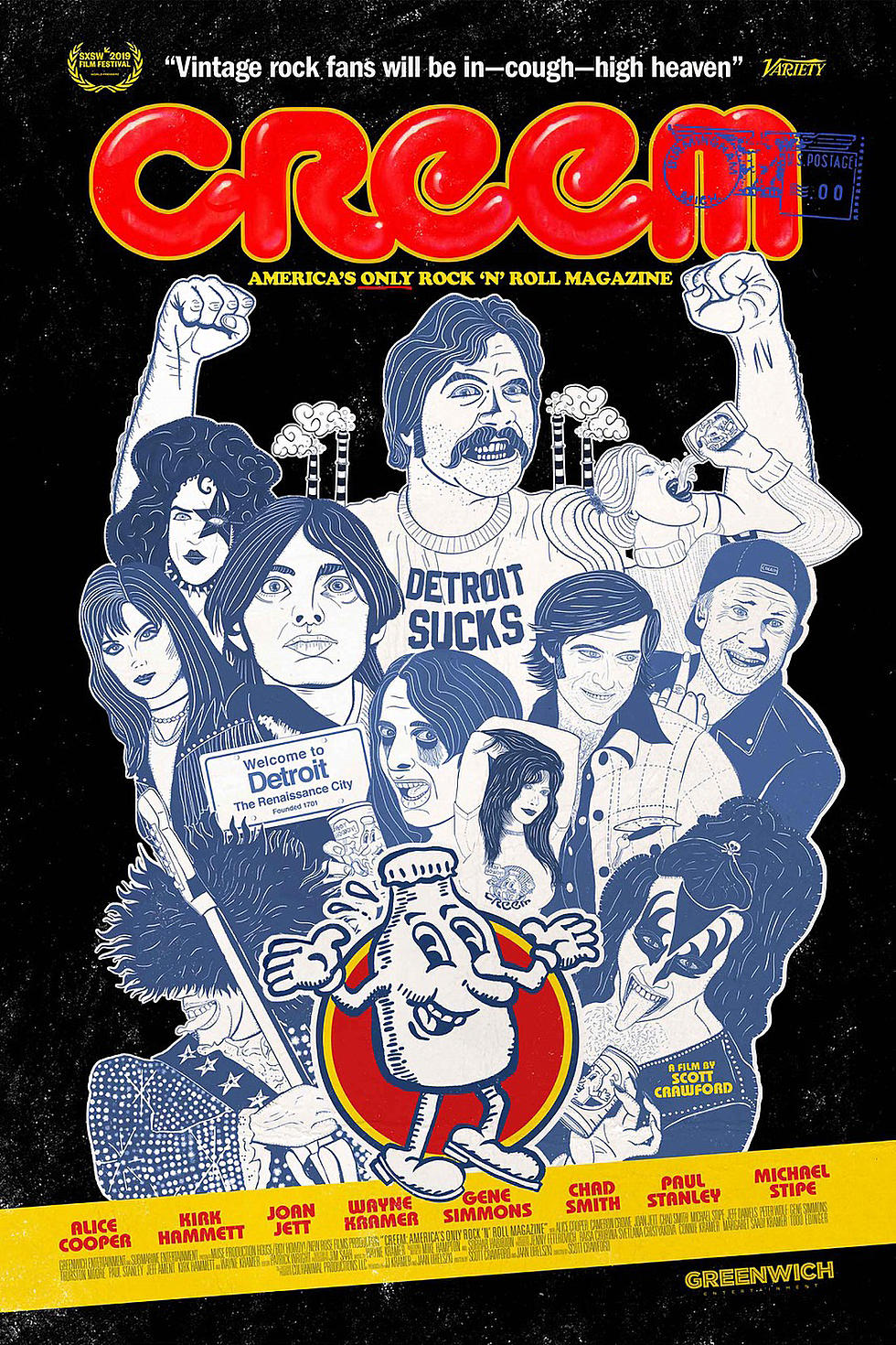 Metallica and Kiss Members Appear in &#8216;Creem&#8217; Magazine Movie
