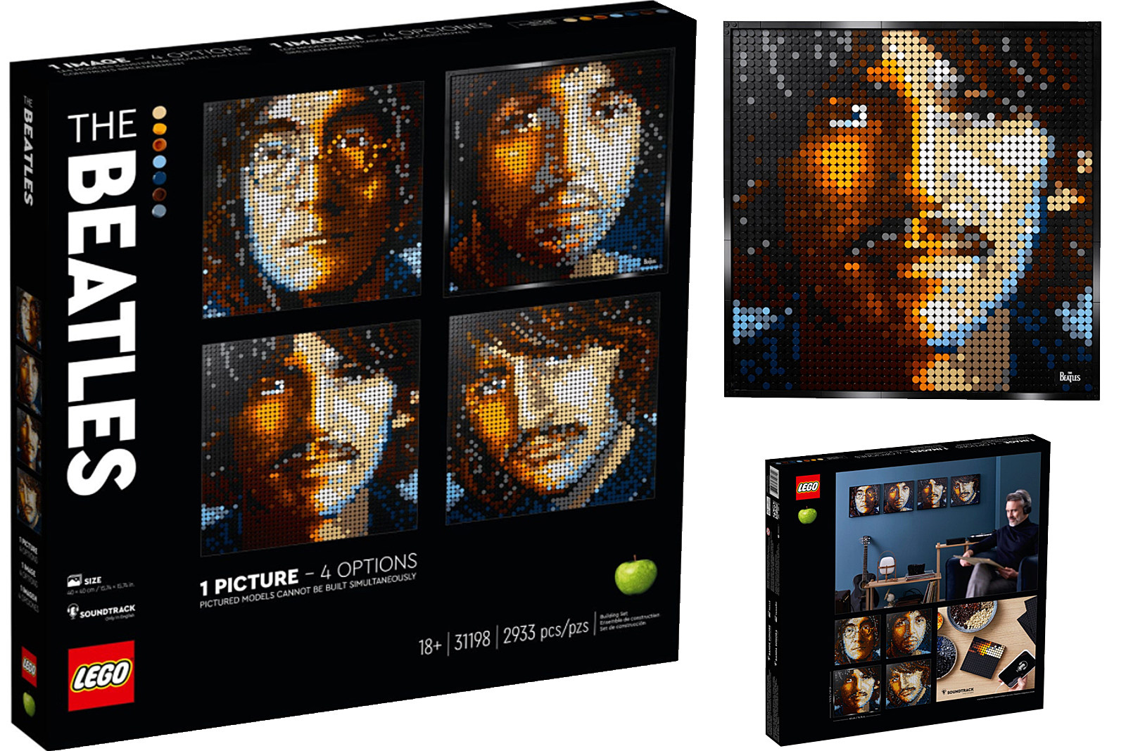 New Beatles Lego Art Set Revealed