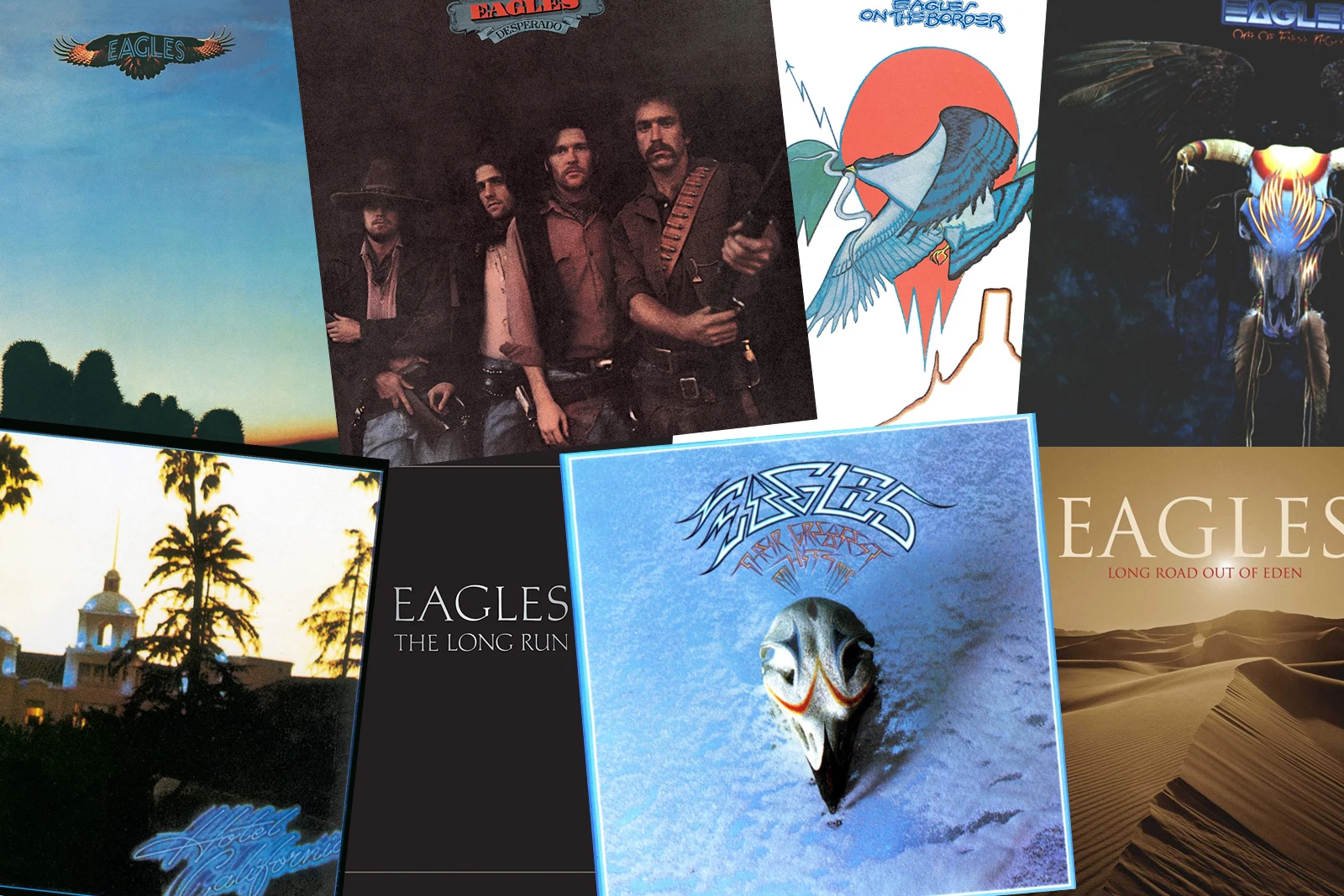 Album Cover Eagles Refrigerator Magnet 