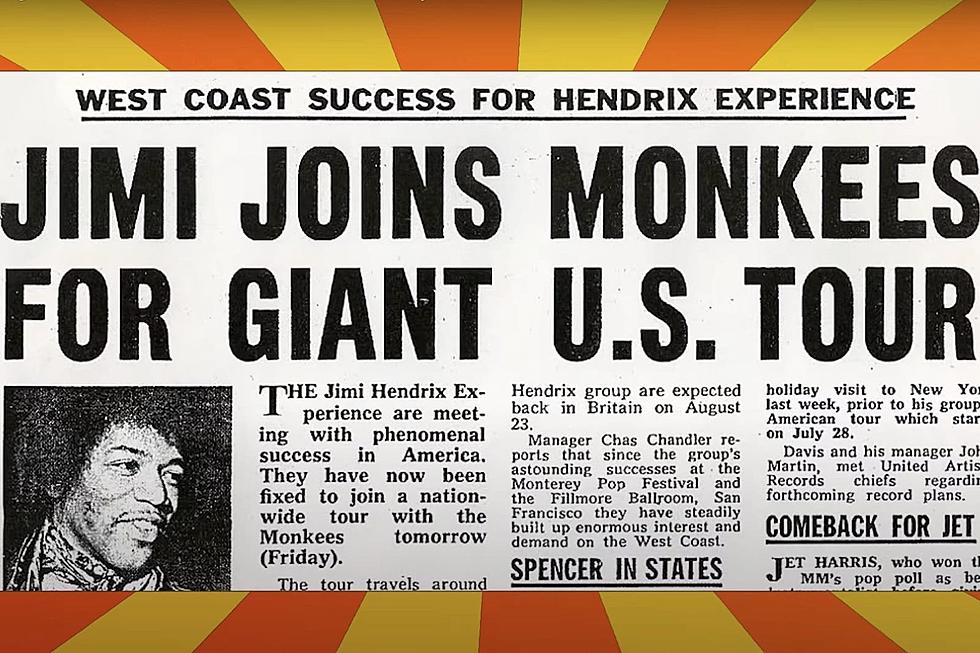 When Jimi Hendrix Joined the Monkees Tour For Some Reason