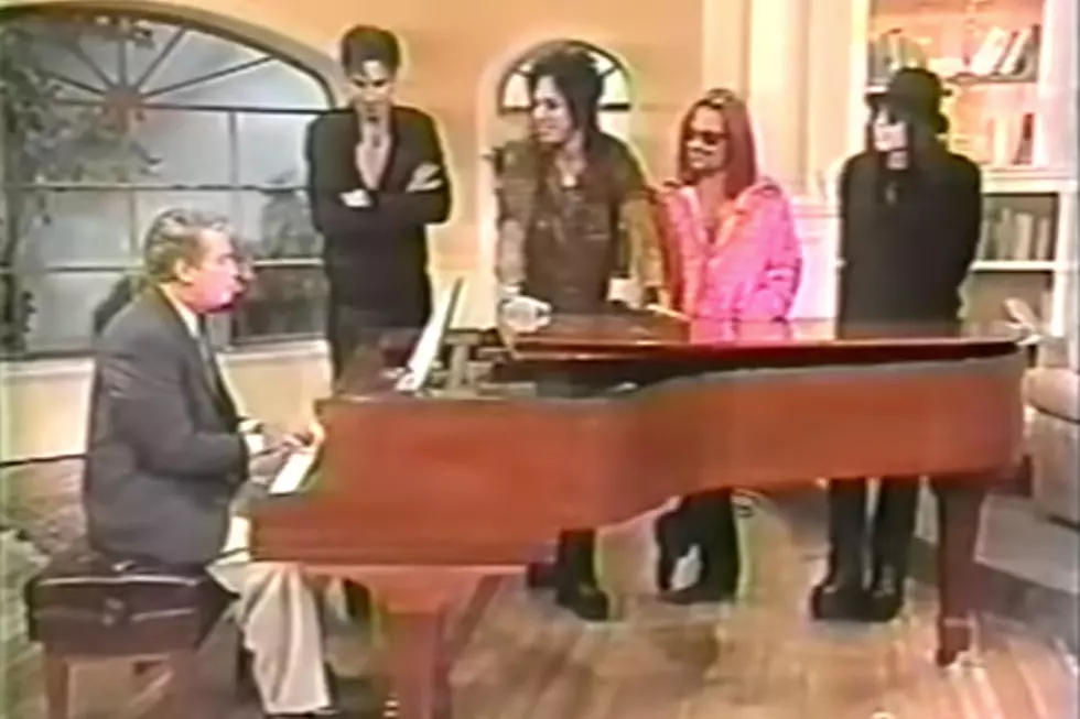 Watch Regis Philbin 'Audition' for Motley Crue in 1997