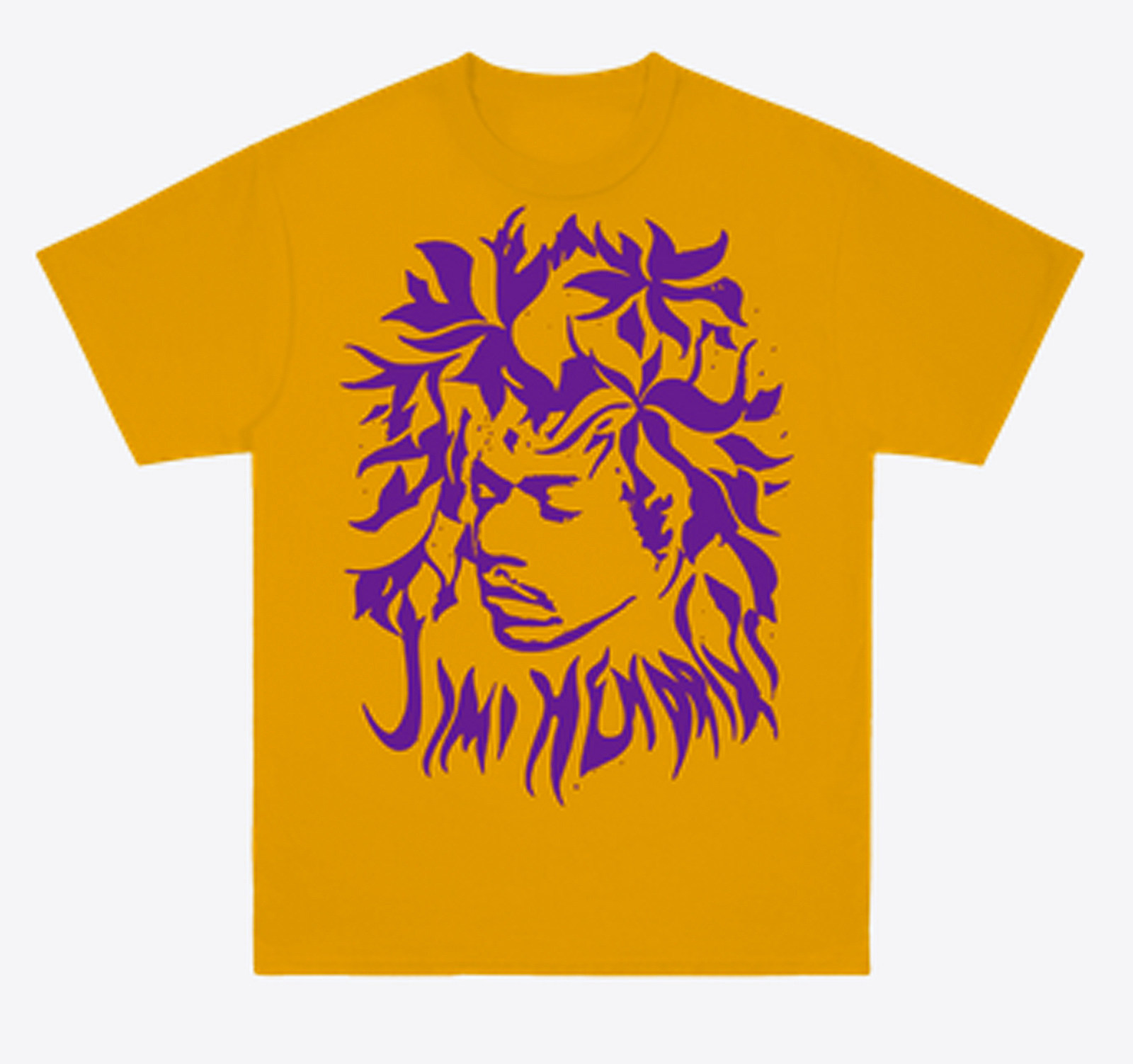 Jimi Hendrix Iron On Transfer For T-Shirt & Other Light Color Fabrics #3 