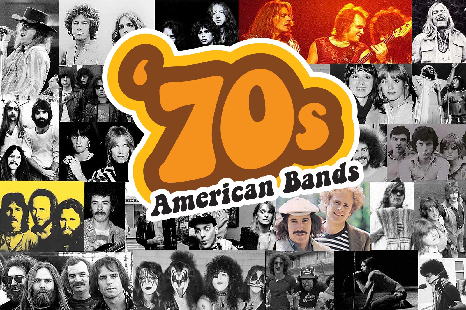Top 30 American Bands Of The 70s2 