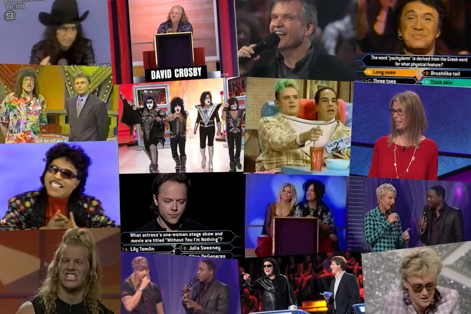 30 Times Rock Stars Were on Game Shows