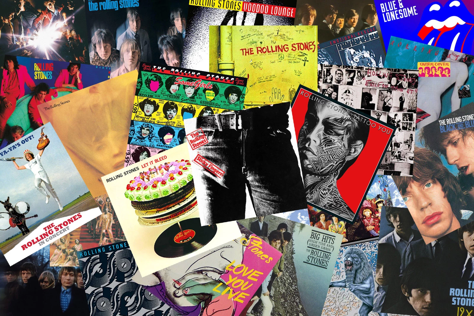 Rolling Stones Album Art The Stories Behind 27 Famous LP Covers DRGNews