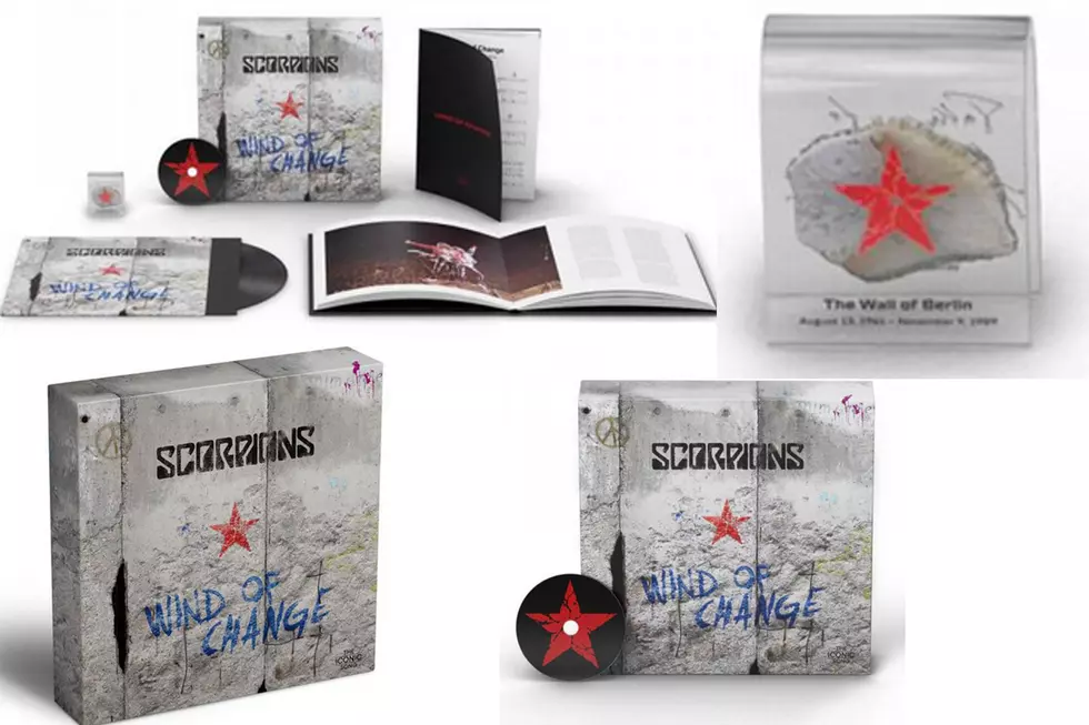 Scorpions &#8216;Wind of Change&#8217; Box Will Include Piece of Berlin Wall