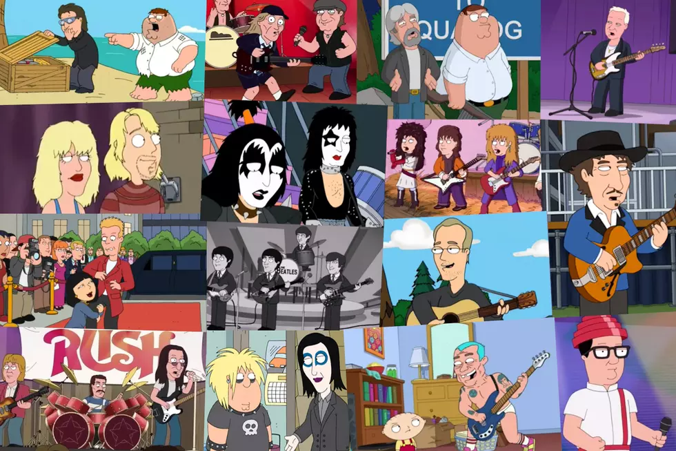 36 Rock Star Moments on 'Family Guy'