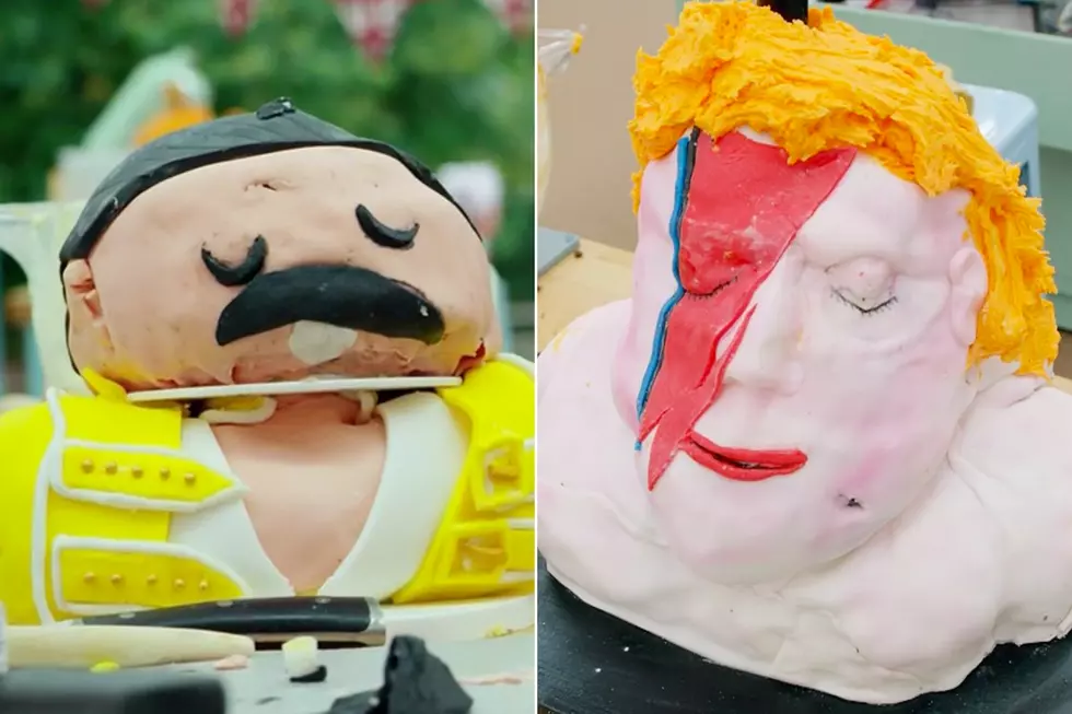 Freddie Mercury and David Bowie Inspire ‘British Bake Off' Cakes