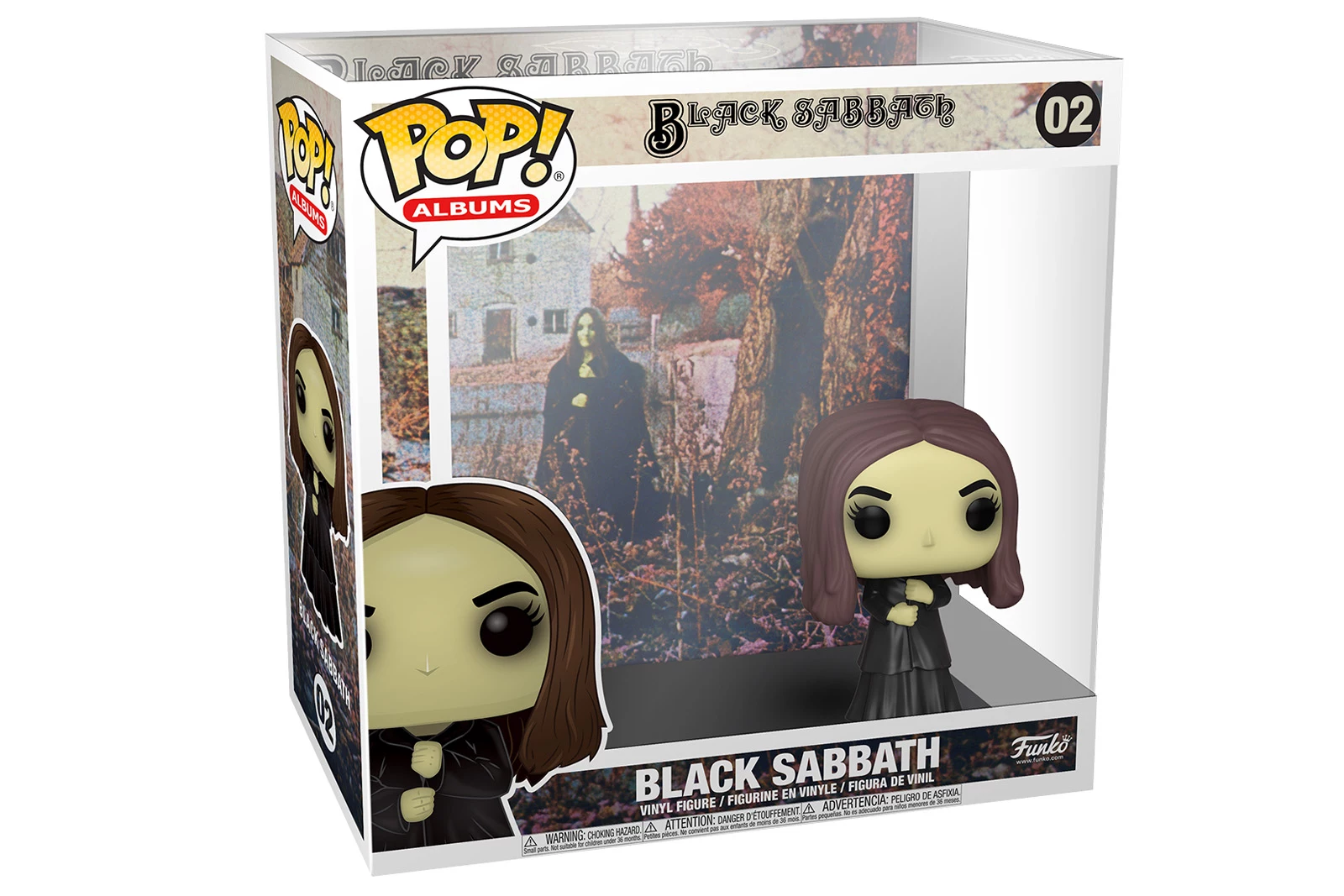 Just received my Black Sabbath funko album but I don't think the pop is  supposed to be tilting like that :( : r/funkopop