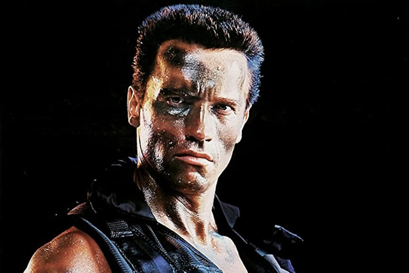 Arnold Schwarzenegger Vernon Wells Alyssa Milano VINTAGE Photo Commando