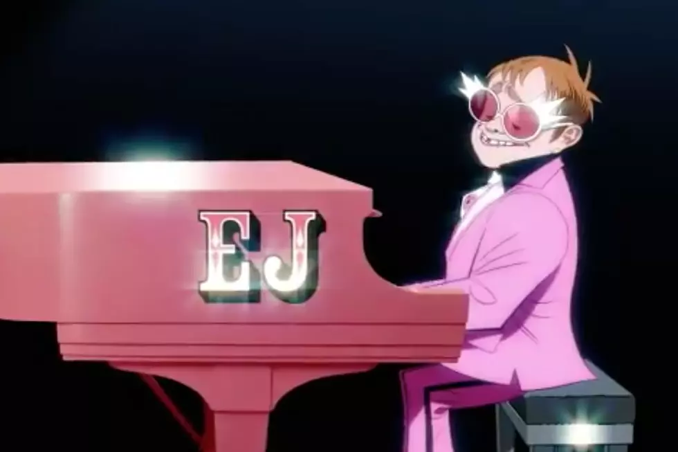 Hear Elton John's New Song With Gorillaz, 'The Pink Phantom'
