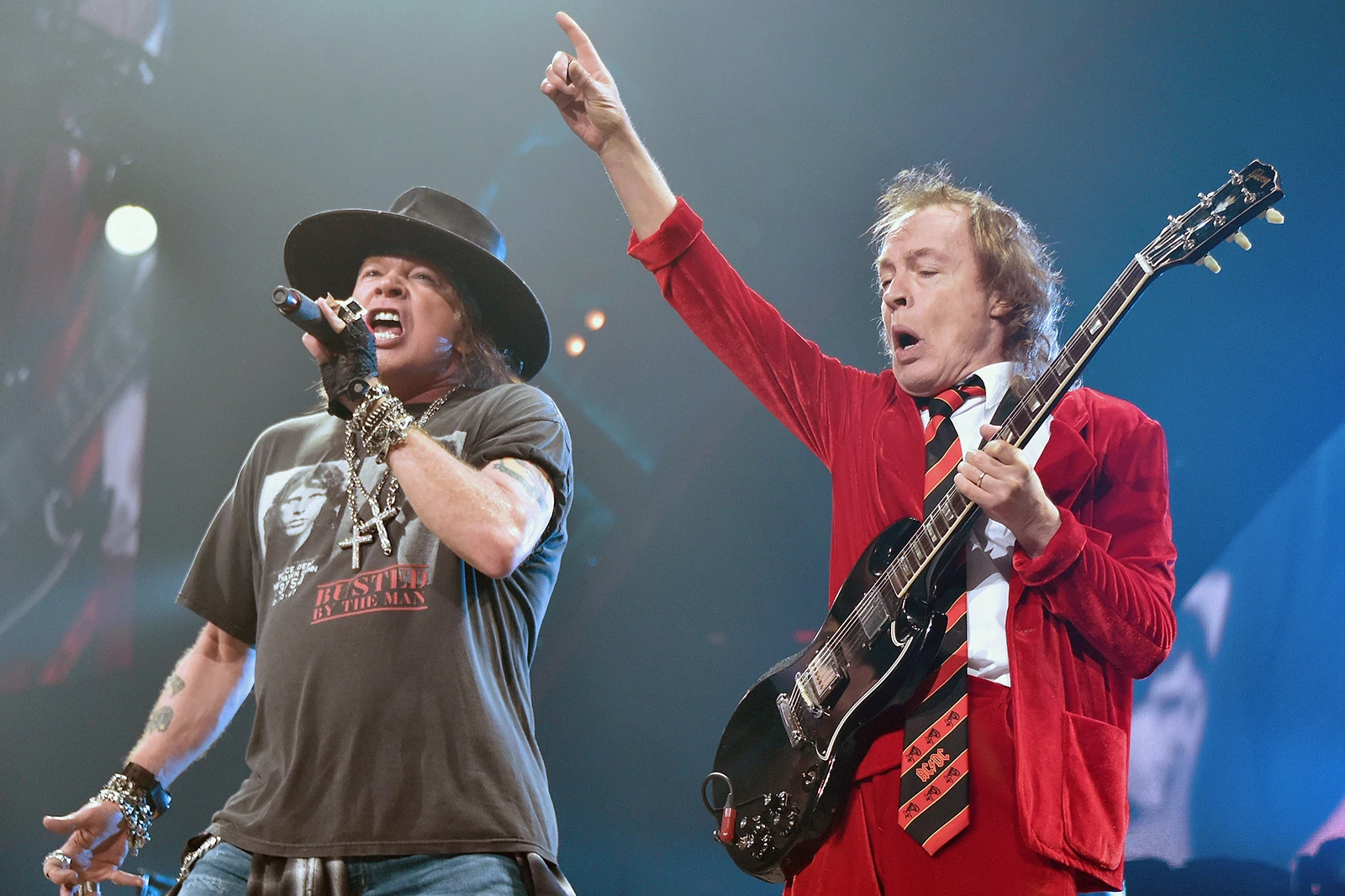 AC/DC Continuing With Axl Rose 'Never Really Came Up'