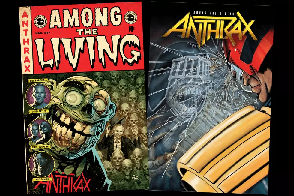 Anthrax Mark 40th Anniversary With ‘Among the Living’ Comic Book