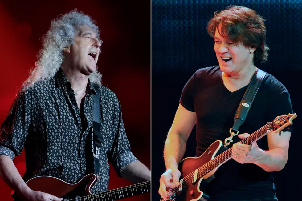 Brian May’s ‘Moment of Great Joy’ in Studio With Eddie Van Halen