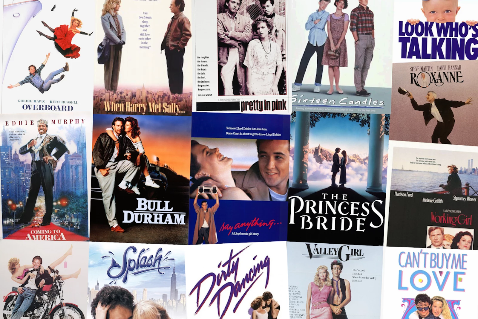 Top 20 '80s Romantic Comedy Movies