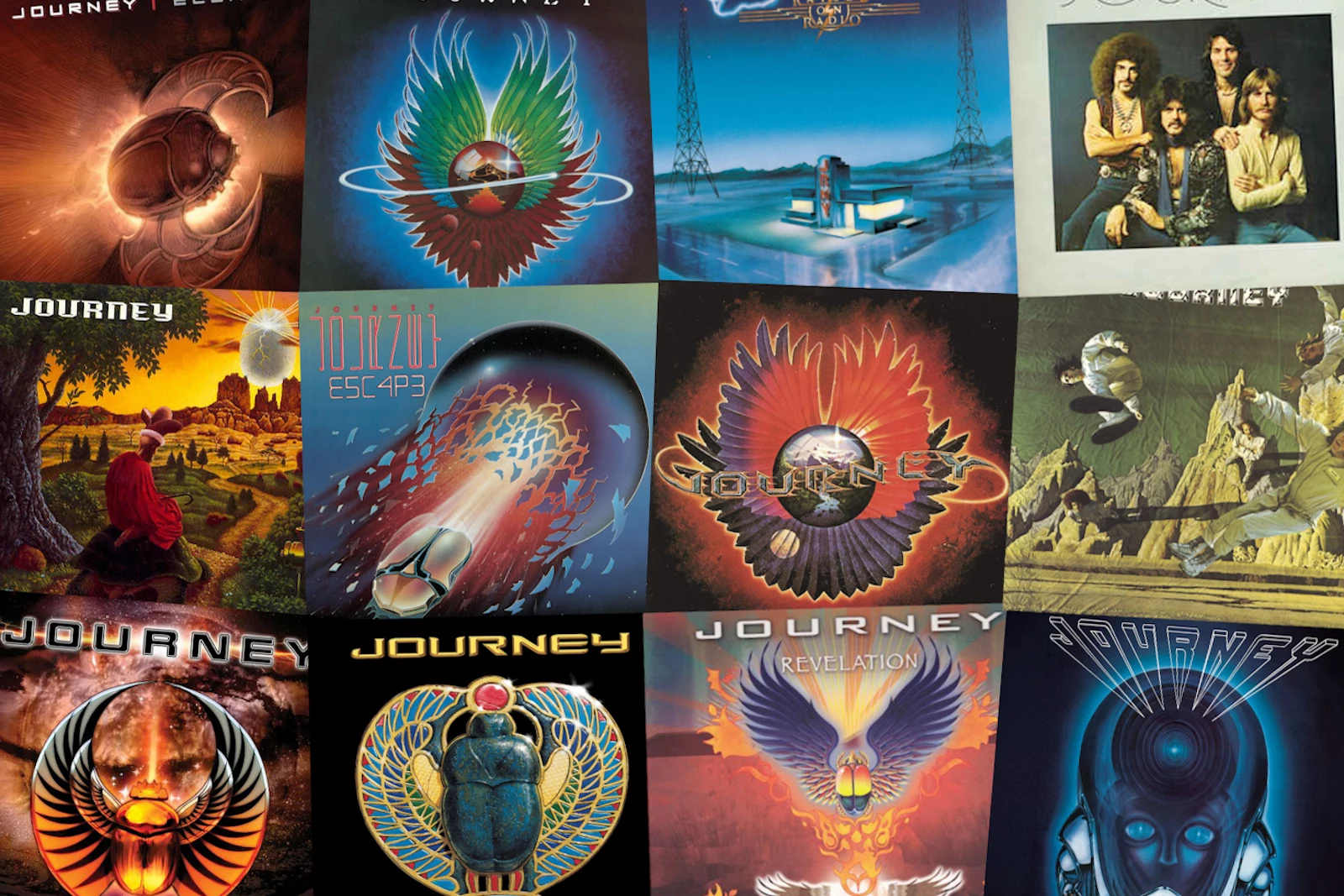 journey album covers beetle meaning