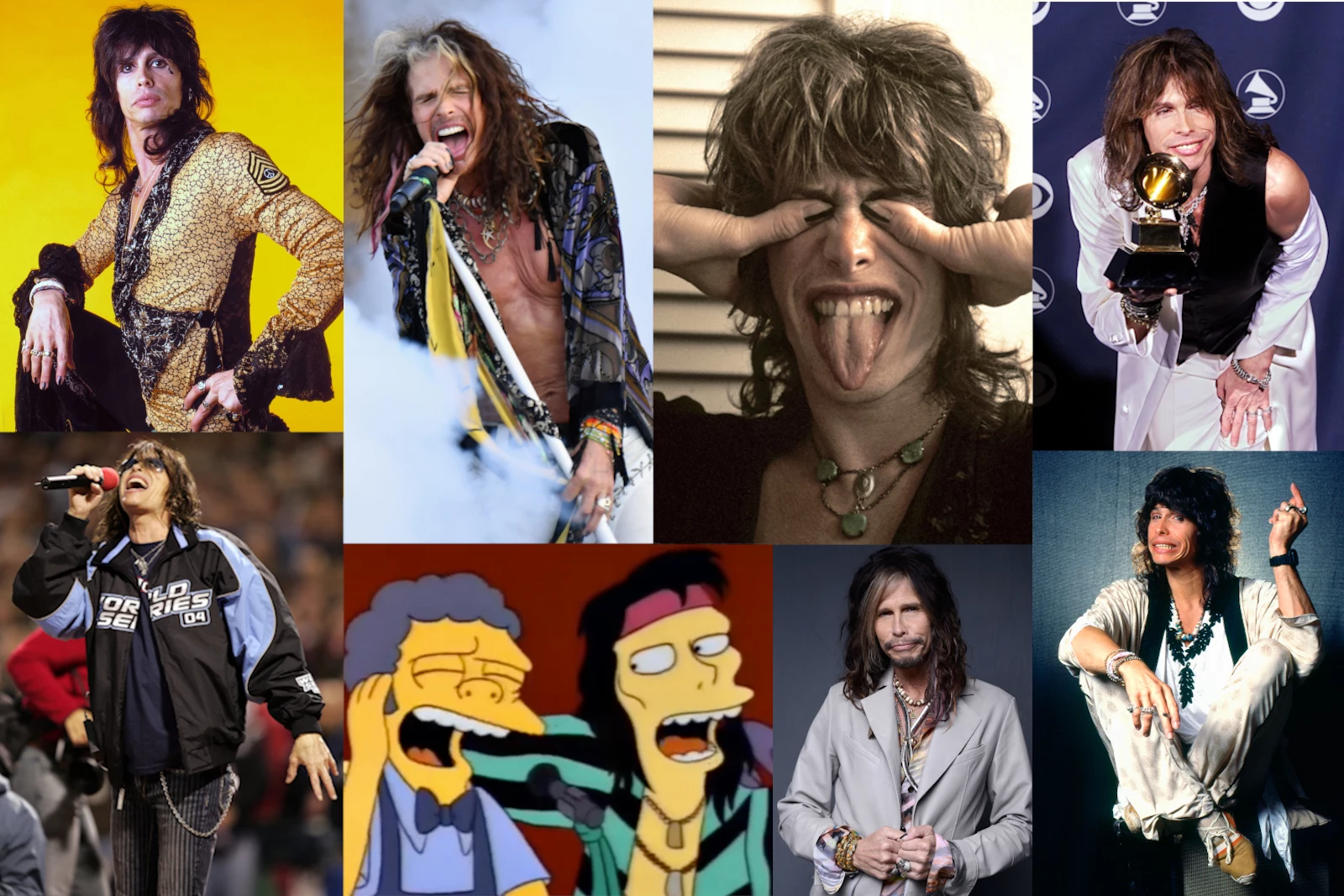 Aerosmith through the years
