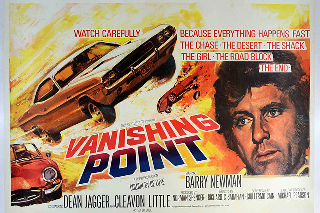 50 Years Ago Vanishing Point Brings Big Engines, Deep Themes