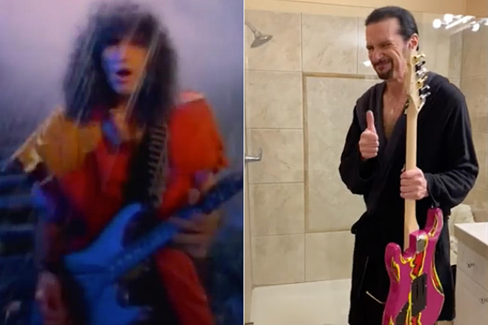 Bruce Kulick Hits the Shower for Reggae &#8216;Tears Are Falling&#8217; Cover
