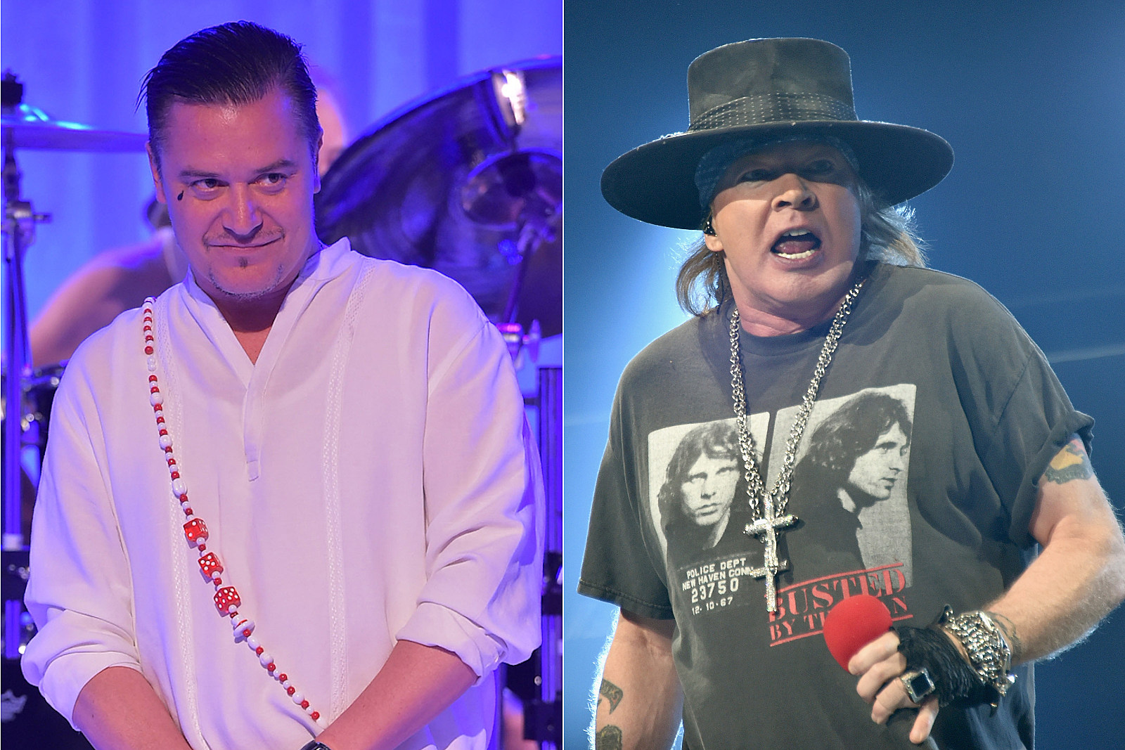 Mike Patton Explains Why He Peed on Axl Rose's Teleprompter