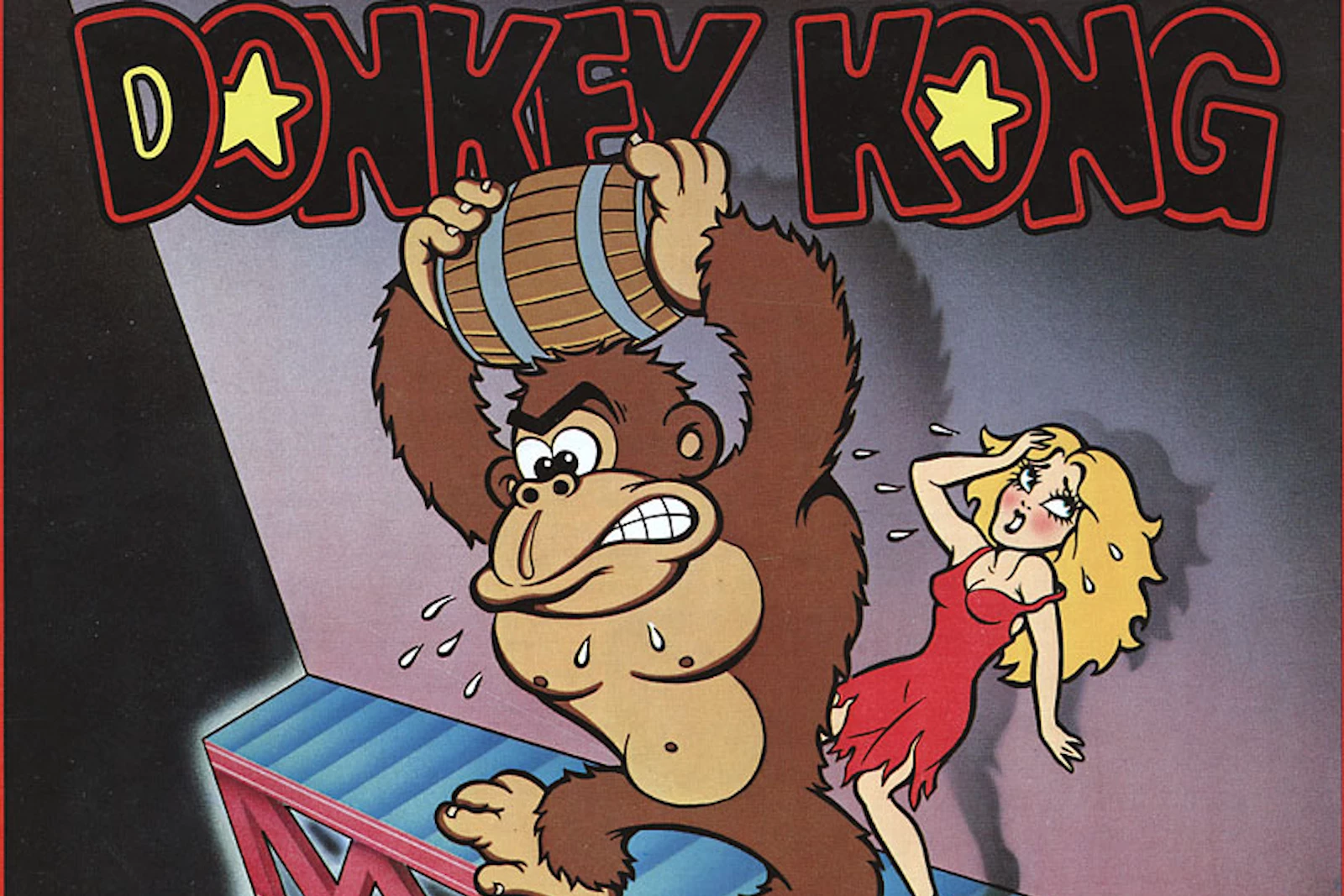 The original 1981 Donkey Kong arcade have two different character designs  used for the game's artworks. I wonder if they were both made by Shigeru  Miyamoto or if he worked on only