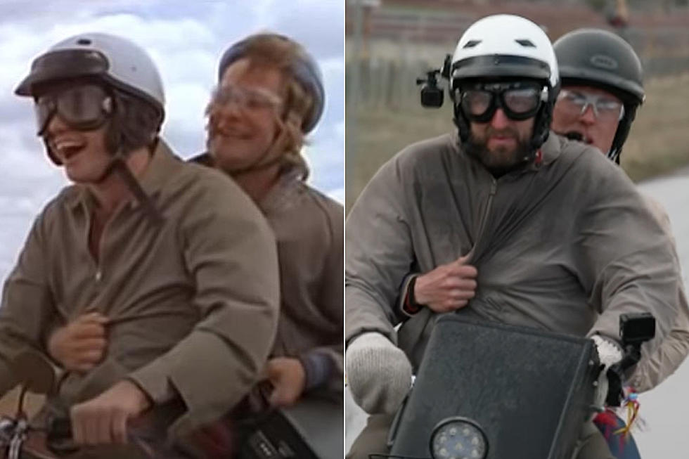 Watch Two Guys Try the 'Dumb and Dumber' Aspen Mini Bike Ride 