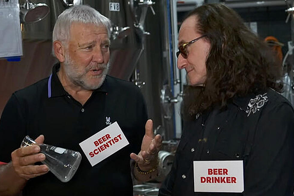 Geddy Lee and Alex Lifeson Hilariously Launch New Rush-Themed Ale