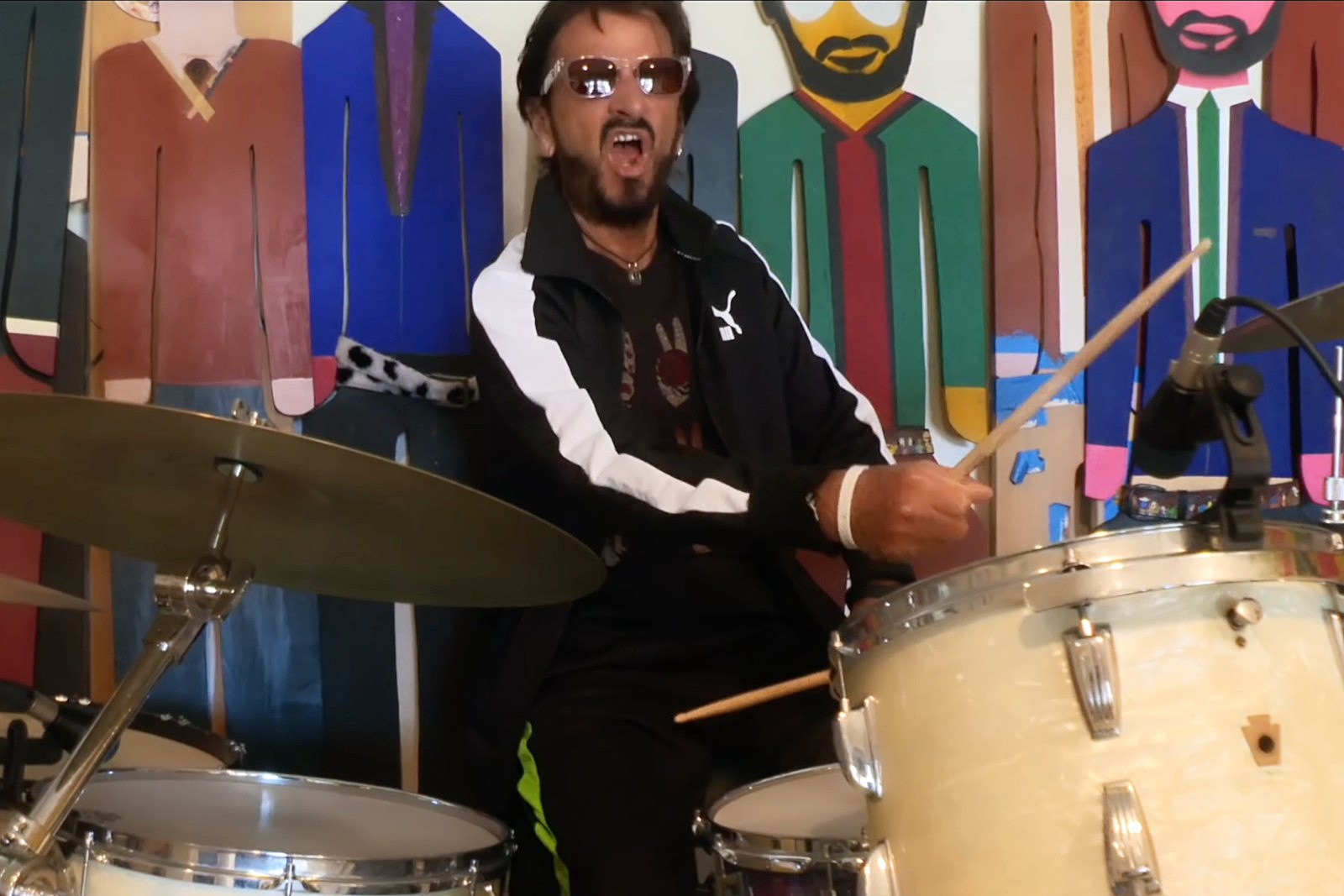 Ringo Starr and Over 100 Drummers Cover Beatles' 'Come Together'