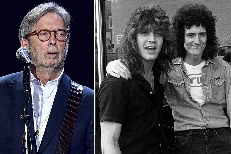 When Eric Clapton Felt ‘Insulted’ by Eddie Van Halen, Brian May