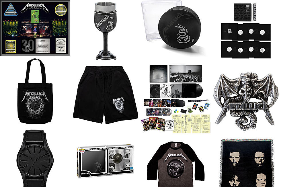 Own All of Metallica’s ‘Black Album’ Merch for Just $27,000
