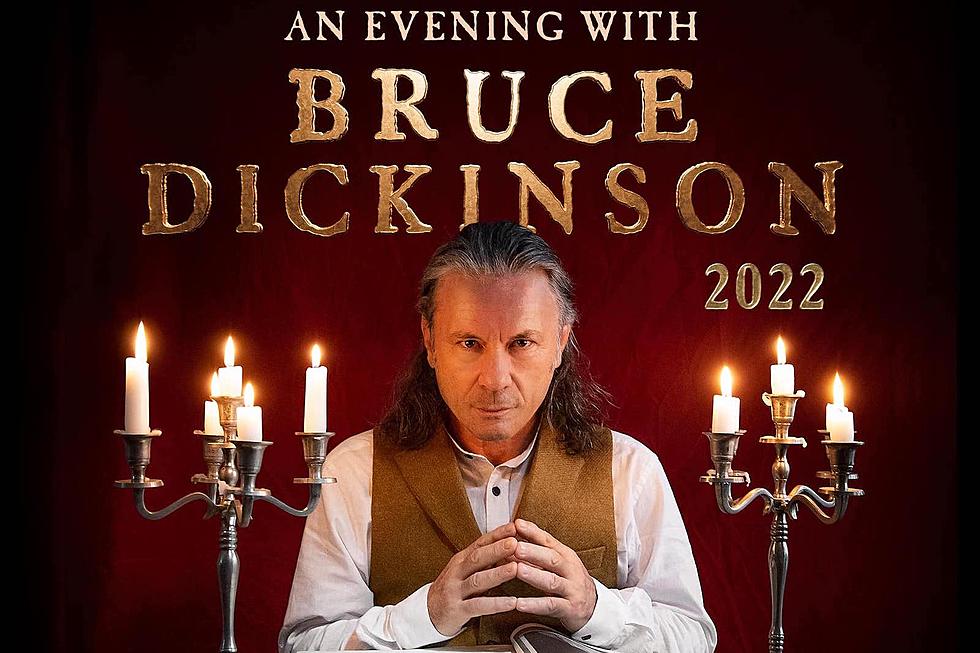 Bruce Dickinson Announces 2022 North American Spoken-Word Tour