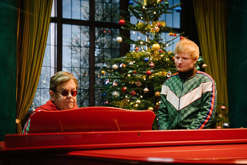 Hear Elton John and Ed Sheeran’s Holiday Song ‘Merry Christmas’