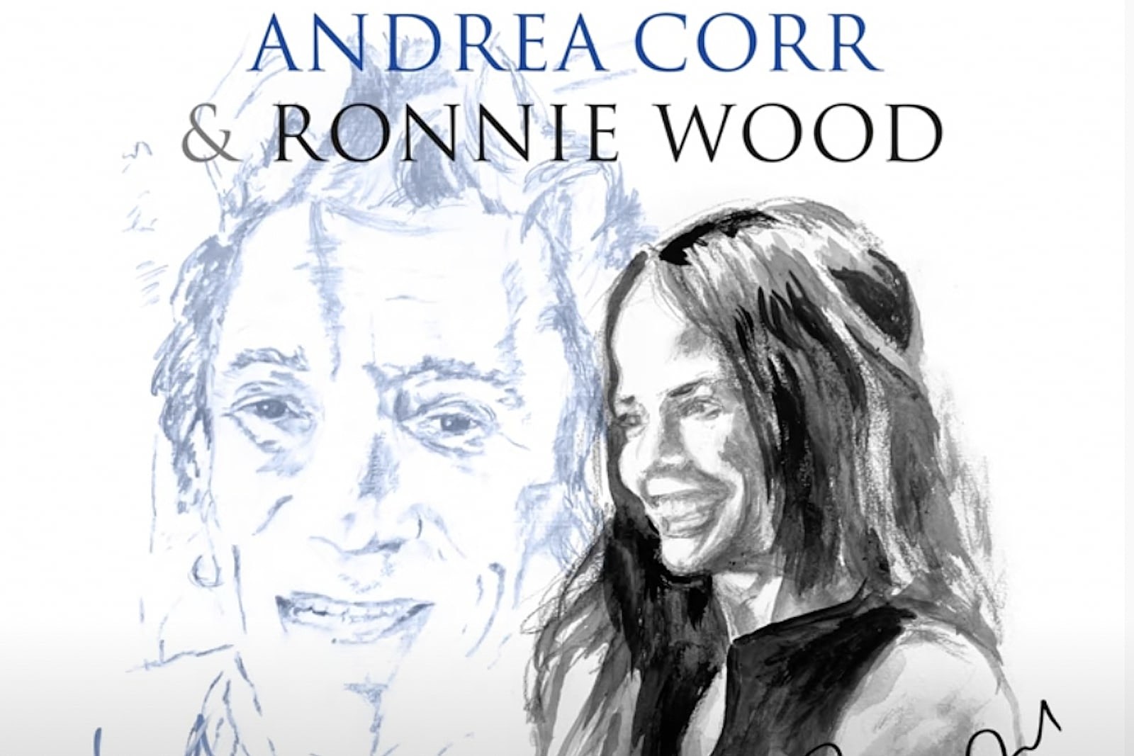 Listen to Ron Wood and Andrea Corr’s Cover of ‘Blue Christmas’