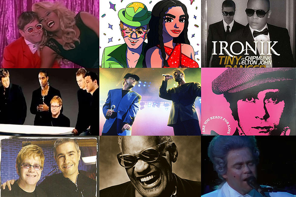 10 Times Elton John Rereleased His Songs With Other Artists