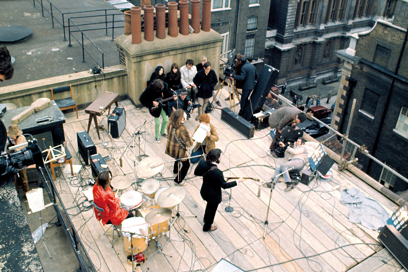 Beatles' Full Rooftop Concert Headed to Streaming Services