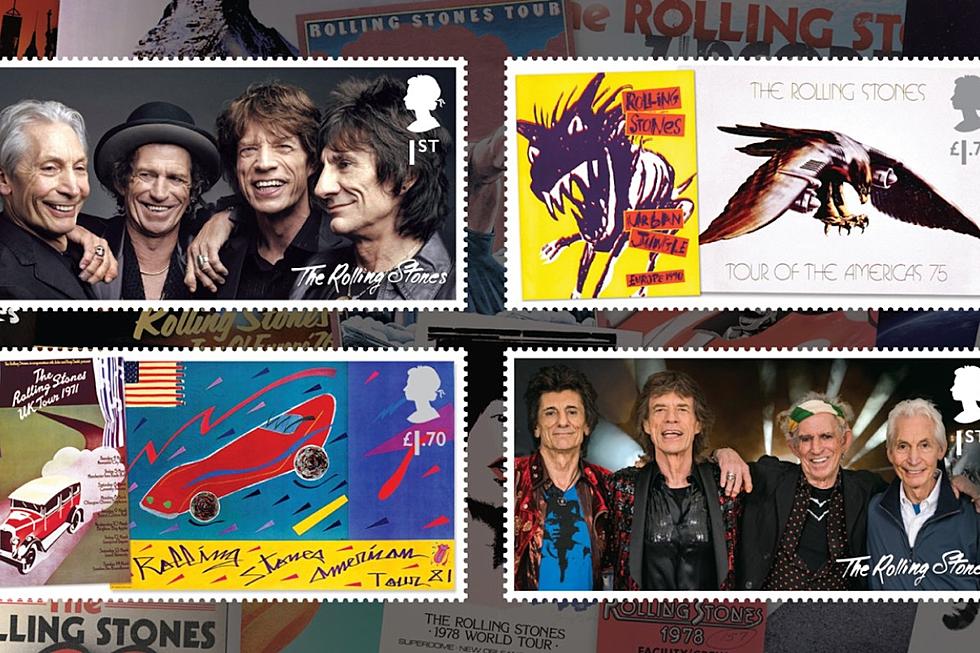 Rolling Stones' 60th Anniversary Honored With Royal Mail Stamps