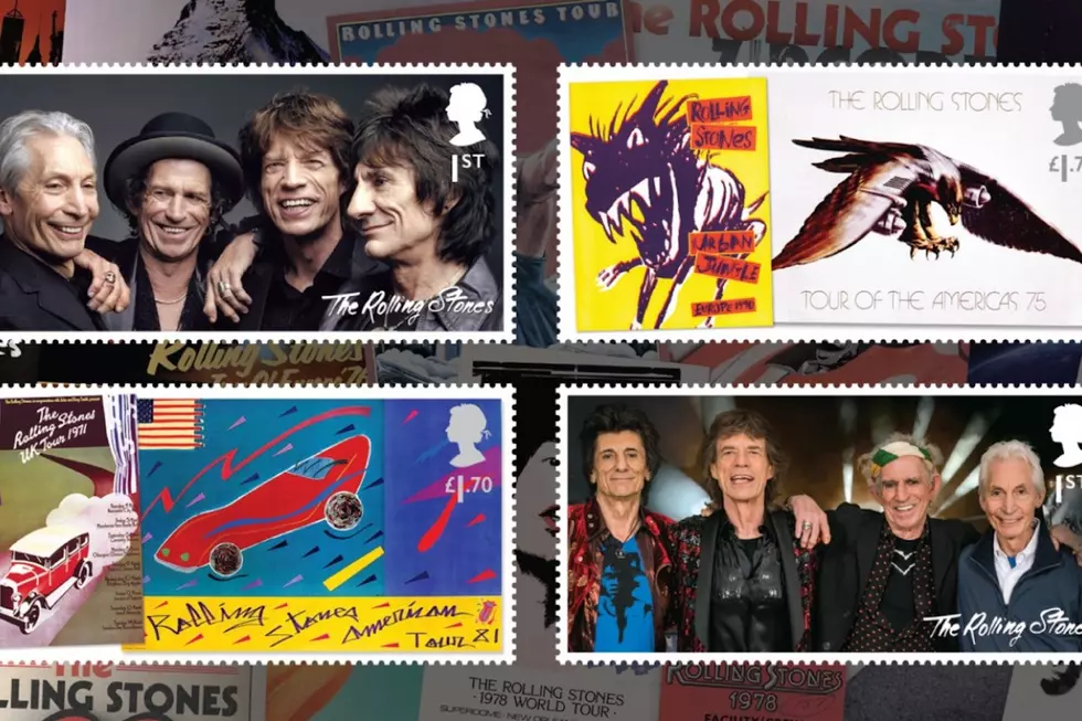 Rolling Stones' 60th Anniversary Honored With Royal Mail Stamps