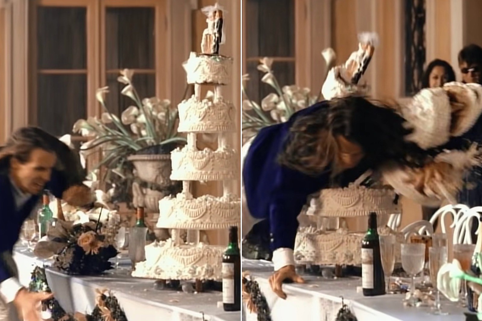 November rain music video cake | Traditional wedding cakes, Wedding cakes,  50th wedding anniversary party