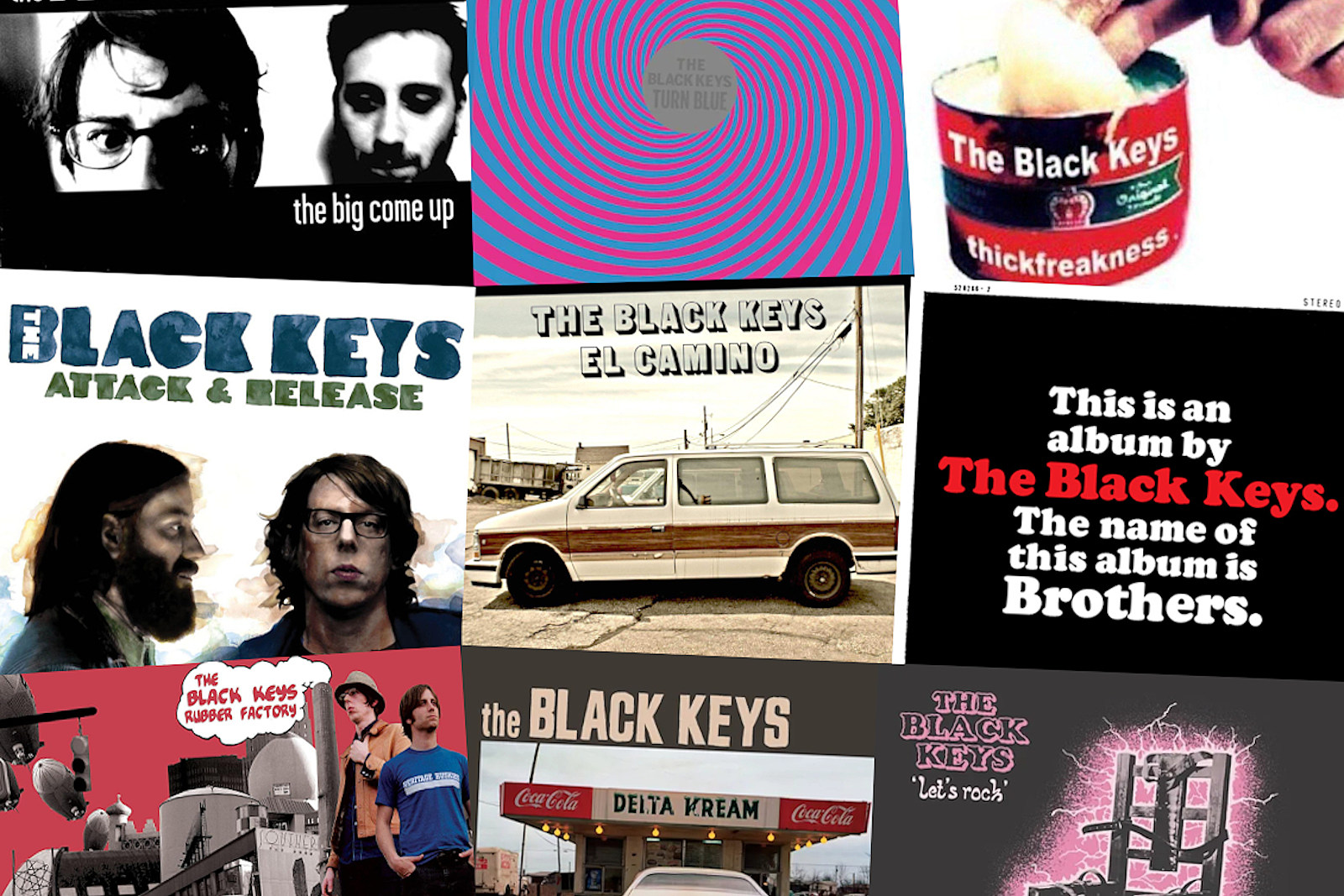 Black Keys El Camino Blues, Blues-Rock, Rock Album Cover Gallery