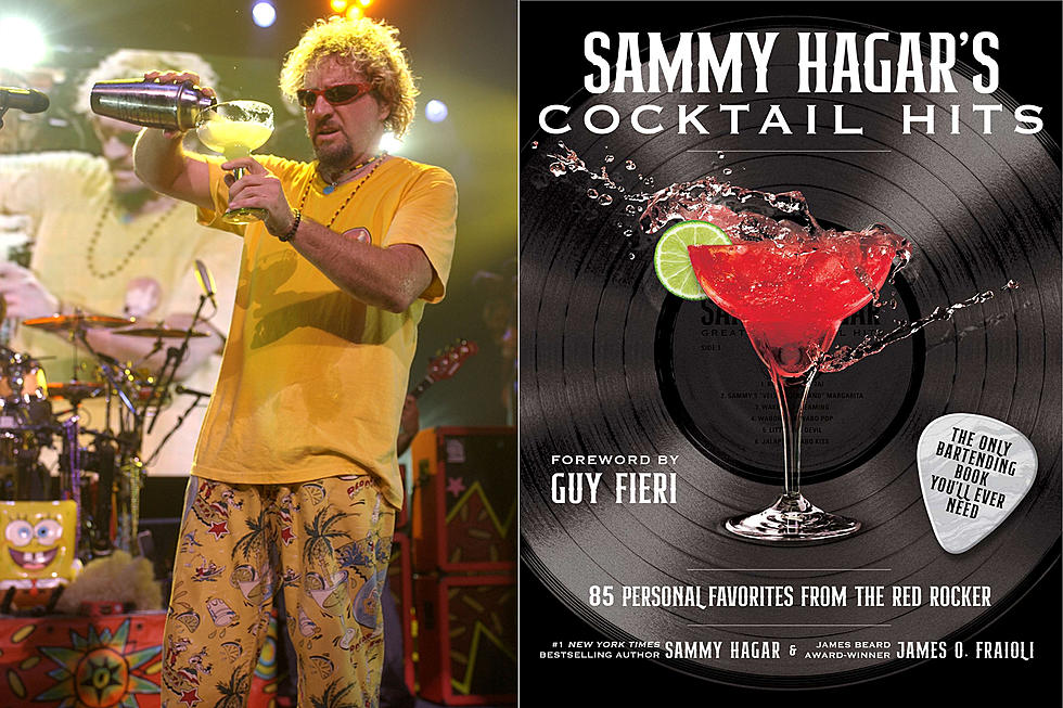 Sammy Hagar Announces 'Cocktail Hits' Mixology Book