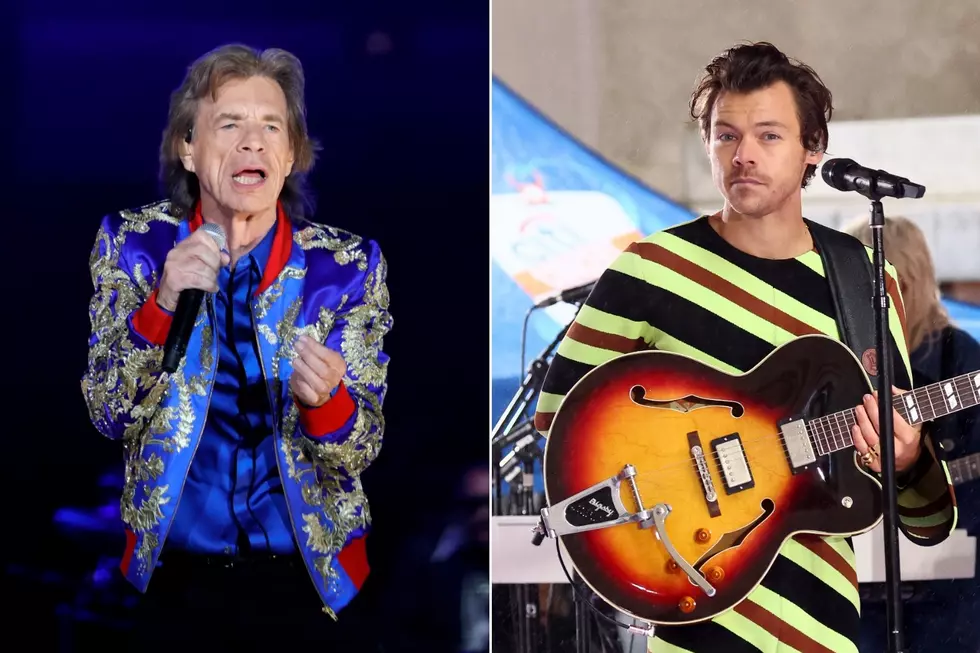 Mick Jagger Says Harry Styles Comparisons Are &#8216;Superficial&#8217;