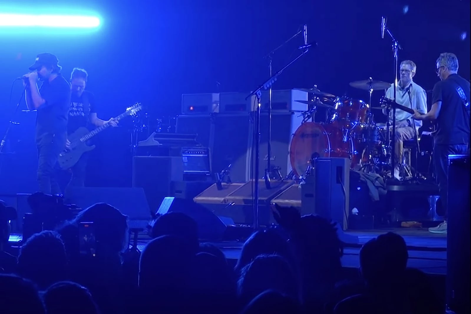 Original Pearl Jam Drummer Dave Krusen Sits in at Concert