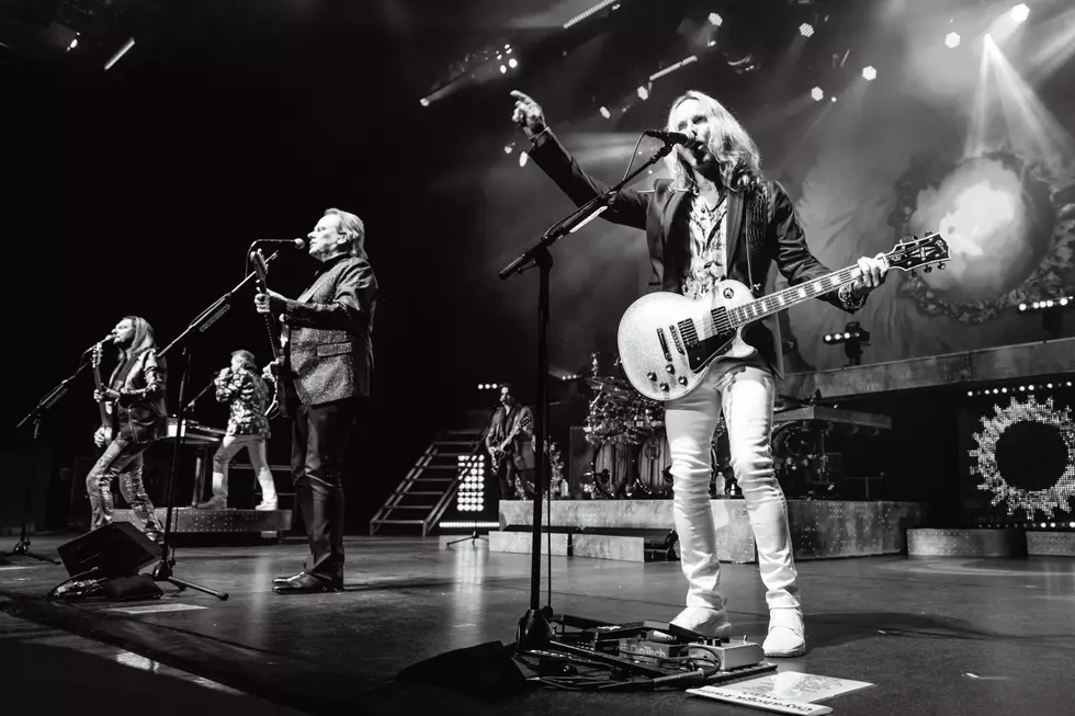 Styx, REO Speedwagon and Loverboy Triumph on a Wet Night Photos