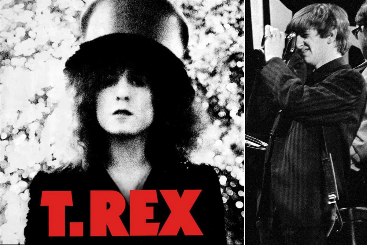 The iconic T. Rex album cover that was shot down by a Beatle