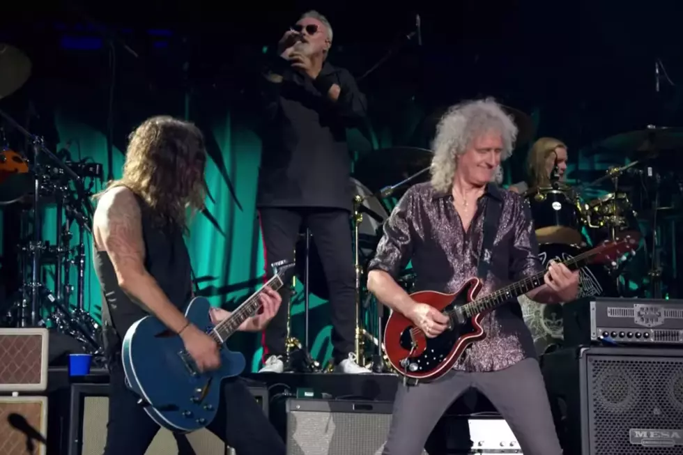 Queen&#8217;s Brian May and Roger Taylor Perform at Taylor Hawkins Tribute