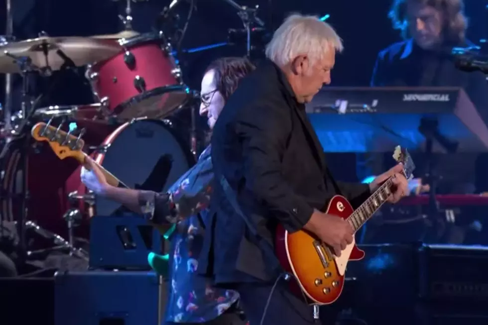 Geddy Lee and Alex Lifeson Join Dave Grohl at Taylor Hawkins Tribute