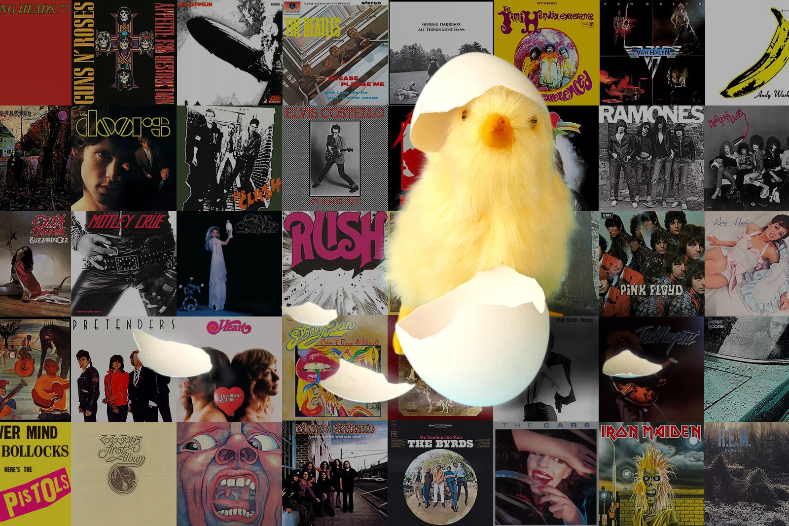 Top 40 Debut Rock Albums image