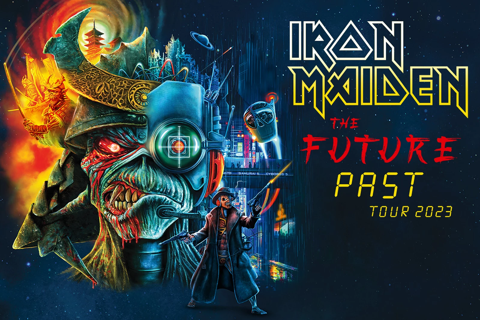 Iron Maiden Announces First 2023 'The Future Past' Tour Dates