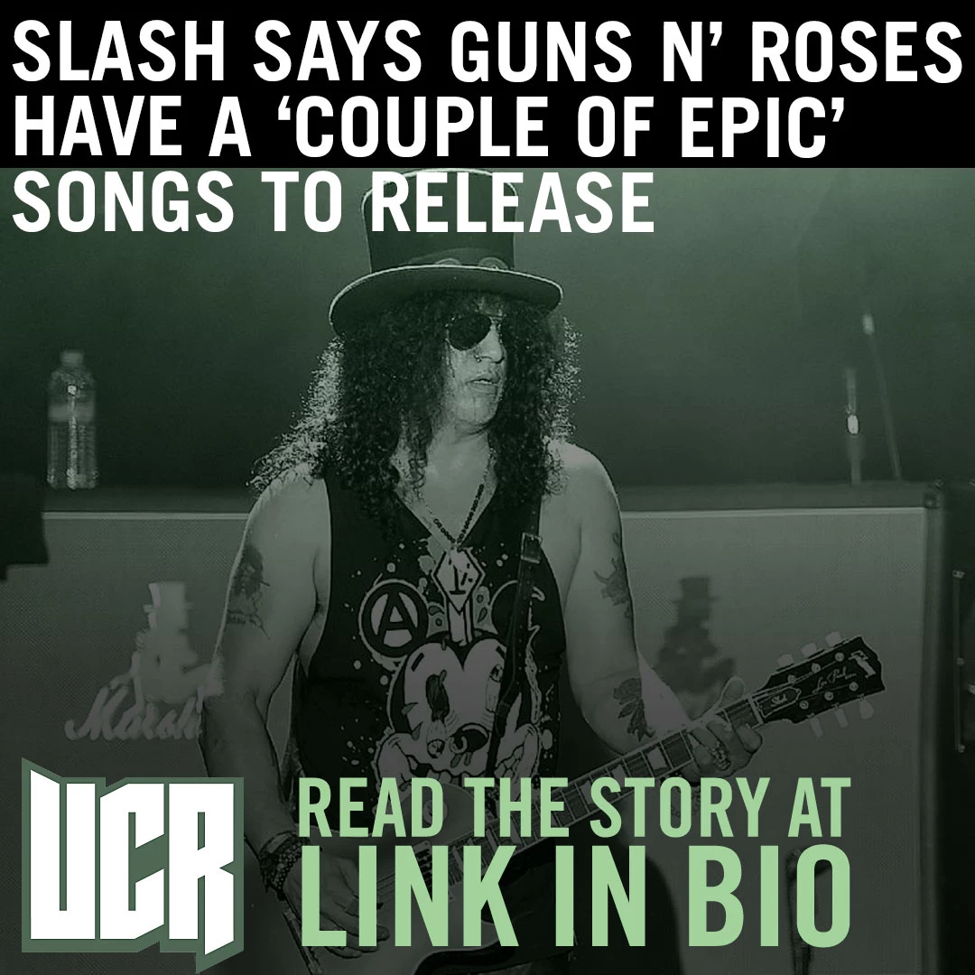 Slash says epic new Guns N' Roses songs are coming